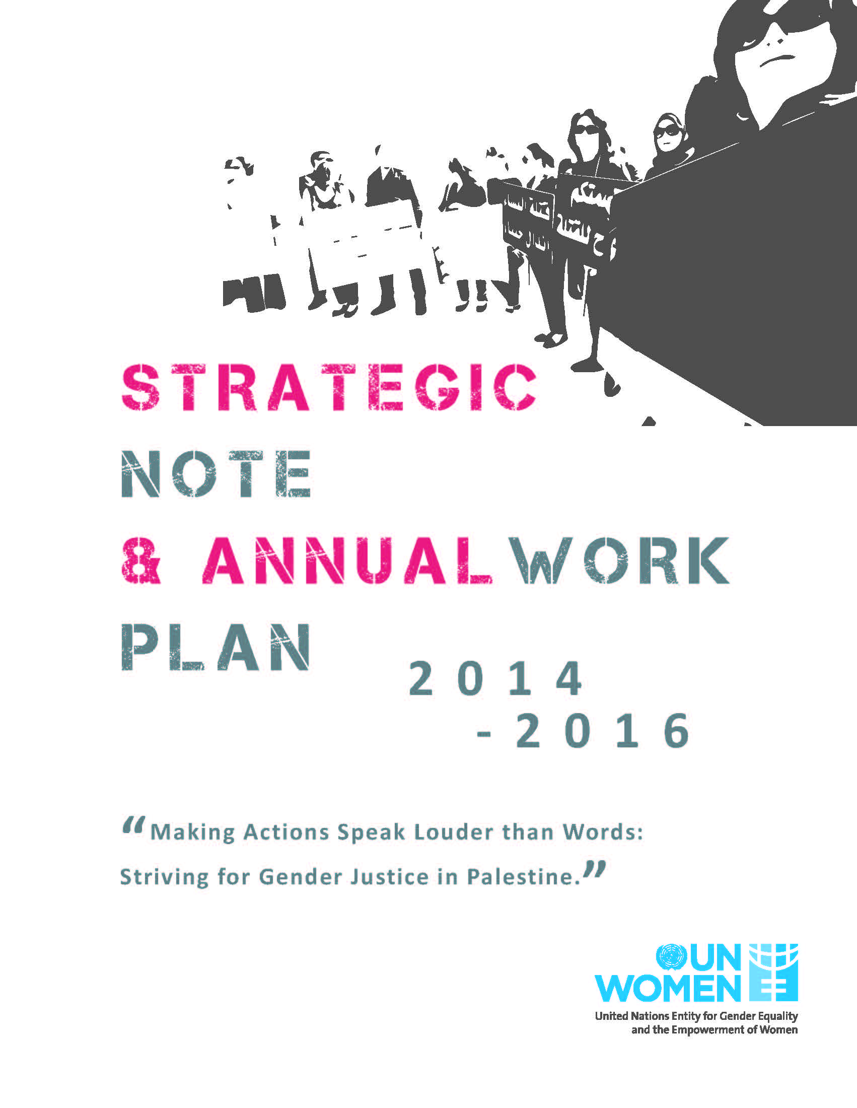 UN Women Palestine Strategic Note & Annual Work Plan